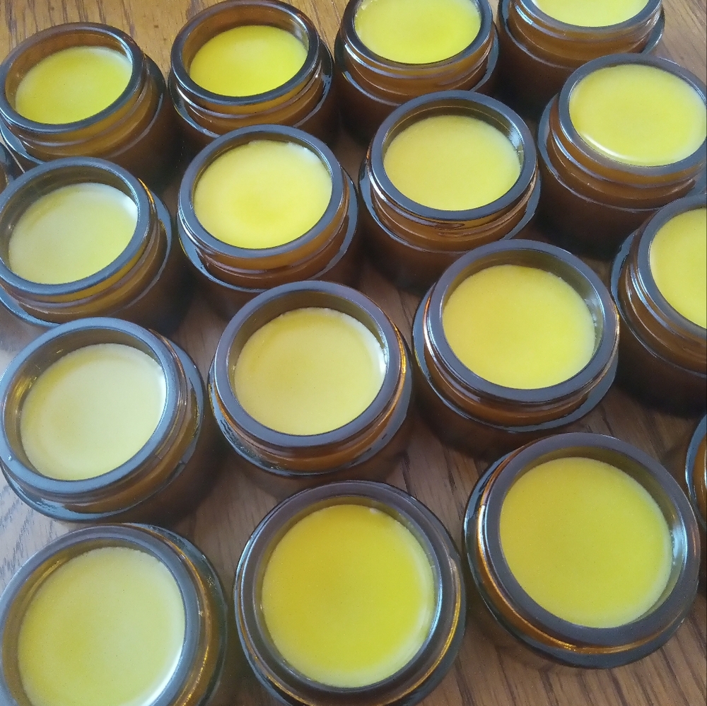 Organic handcrafted Under Eye Tallow Balm / skincare for fine lines & age spots
